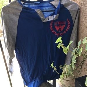 Fc Dallas baseball tee